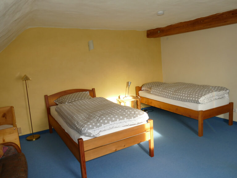 Schlafzimmer auf oberer Ebene